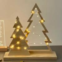 Exquisite wooden Christmas tree decoration High quality table decoration Christmas decoration