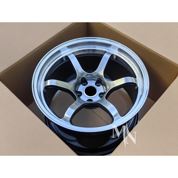 Advan R6 Wheels For Nissan GTR R32 R33 R34 R35 18 19 20 Inch Black Edition Alloy Rims