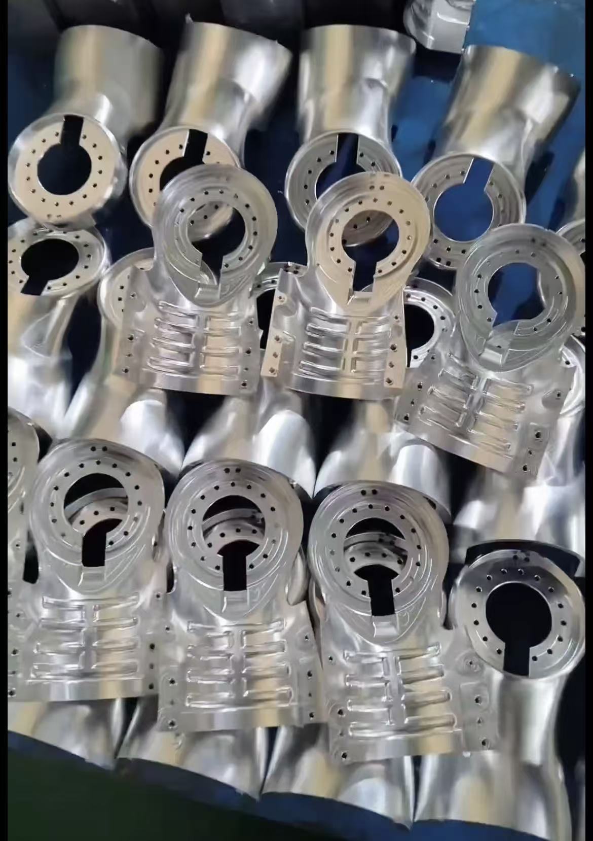 Precision machining of humanoid robot structural components