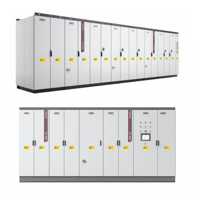Refrigerador de água Conversor de fase de acionamento de frequência modular com proteção IP54 30MWA Potência 3300V