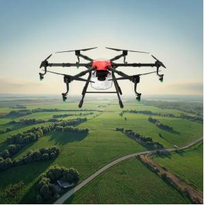 Pesticide Spraying Drone DJI T16 with Carbon Fiber Materials and Powerful Motor