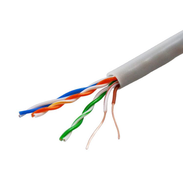 Кабель ethernet UTP CCA 0.57mm 23AWG 305m/Roll CAT6