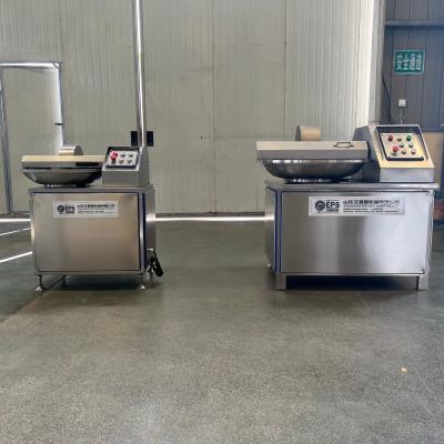 Food Grade Electricity Bowl Cutter Machine For Processing Meat And Chopped Vegetables Safely