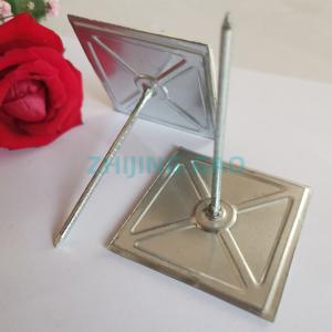 Металлическая строительная изоляционная клейкая вешалка, покрытая цинком