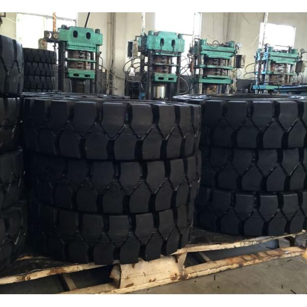 QIYU brand 6.50-10 XZ01 Forklift solid tyres, Pneumatic solid tyre, solid resilient tyres