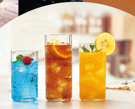 Cylindrical Glassware Dishwashersafe Yes Drinking Beverages Glassware Ideal for Hotels Restaurants and Catering Services