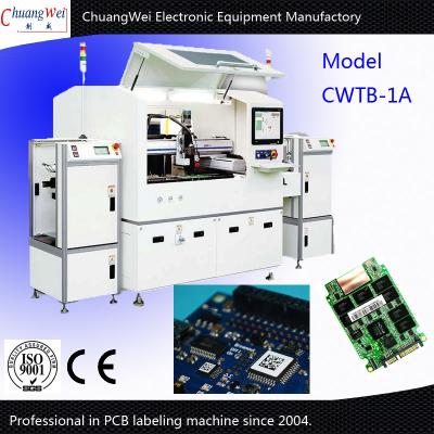 Máquina de etiquetas personalizada automática do PWB do alimentador do curso um
