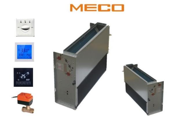 300cfm 2.78kw 0.7tr Vertical Fan Coil Unit With Back Reture Box And Filter