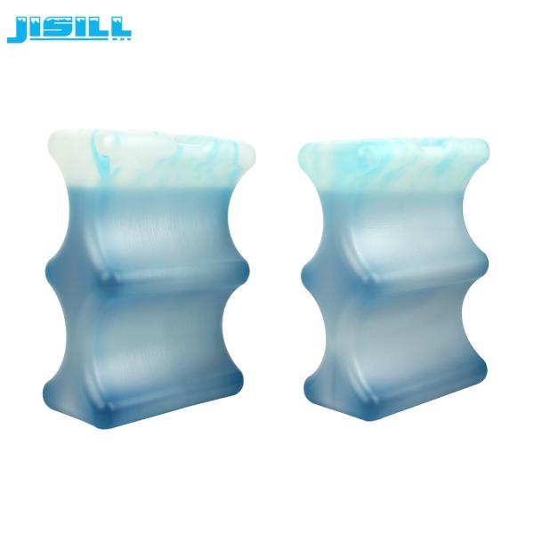 Grado alimenticio Big Wave Shape Breast Milk Ice Pack con SAP MSDS aprobado para alimentos congelados