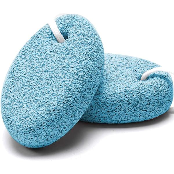 2pcs Foot Scrub Pumice Stones for Dead Skin Removal Volcanic Rock Foot File Tools
