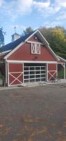 Wuxi DESEO Exterior Aluminum Transparent Security Sectional Garage Door transparent full view aluminum tempered glass