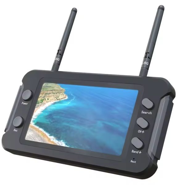 5.8g FPV Monitor With 40ch Dvr Ntsc / Pal Auto Search Video Recording For RC Multicopter
