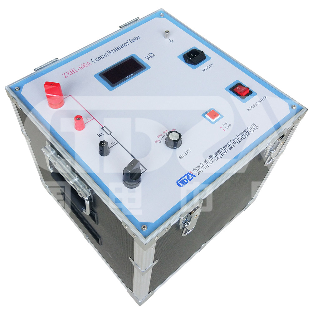 ZXHL-600A DC 600A Испытатель контактного сопротивления для измерения цепей коммутаторов