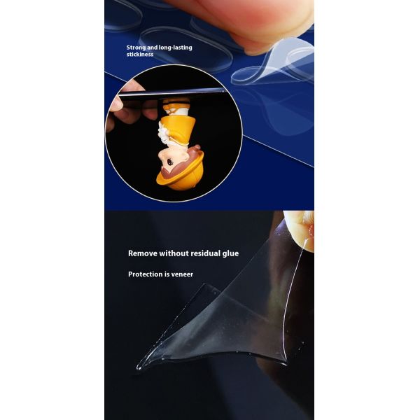 Nano Traceless Strong Adhesive Double-Sided Acrylic Resin Glue for Small Car Ornaments and Doll Masking Hot Melt