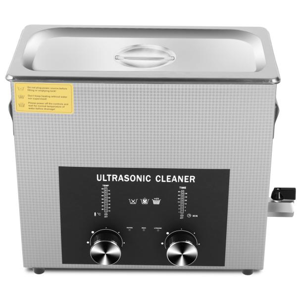 多用途超音波クリーナー 6L 180W 暗号化タイマーヒーターバスケット 宝石 眼鏡 チェーン 時計