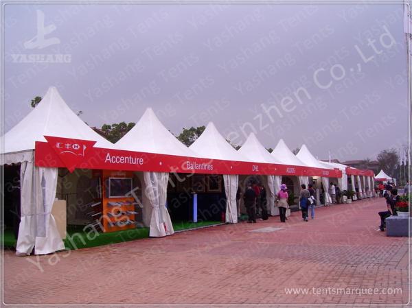 High Peak PVC Party Tent Shelter White Gazebo Canopy 80 km / h Wind Load