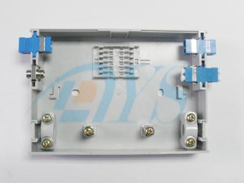FTTH Custom Fiber Optic Terminal Box With SC / UPC SM Adapter For Indoor / Outdoor
