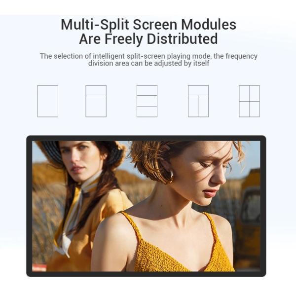 350 Nit Ultra HD Collaborative Indoor Digital Signage 178 Degree Viewing angle