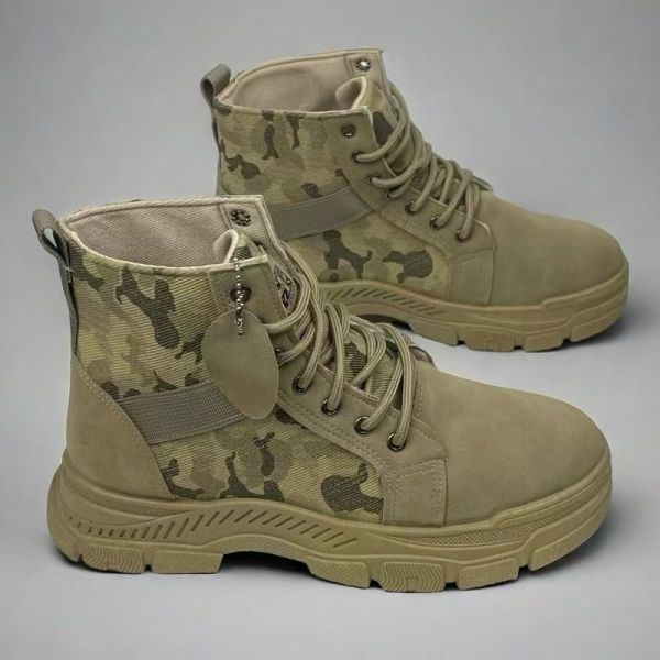 Breathable Mesh Anti Slip Outsole PVC Sole Injection Sneaker Casual Boot for All Seasons