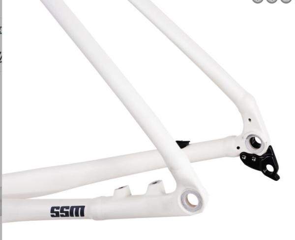 Bicycle Parts Aluminum Alloy Gravel Bike Frame 700x38c Disc Brake 142x12 Flat Mount