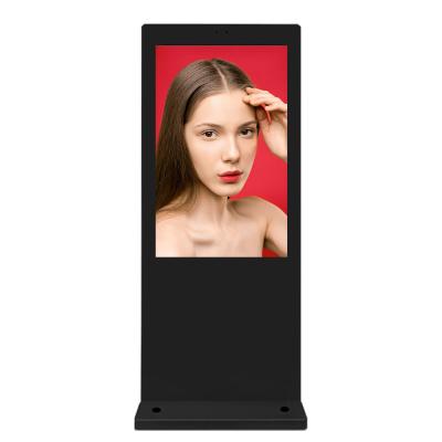 Affiche publicitaire à écran tactile de 49 pouces Verticale Smart Lcd Kiosque de marketing Écrans de banque intérieure Affichage numérique