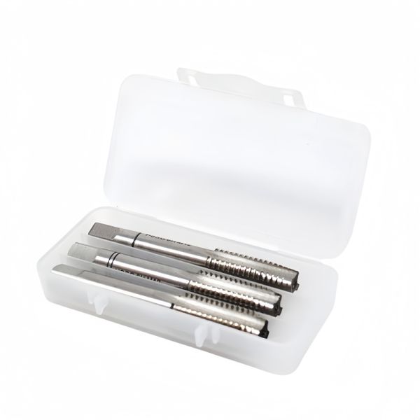 DIN 352 M12 x 1.75 Hand Tap Set | HSS-M2 High-Torque 3-Piece Precision Kit for Heavy Industry
