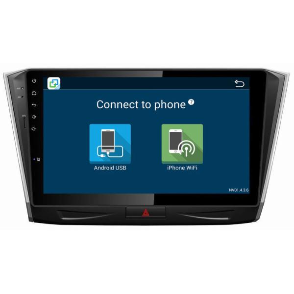 Ouchuangbo car radio dvd android 8.1  for Volkswagen Passat 2015 Support video multimedia wifi BT SWC