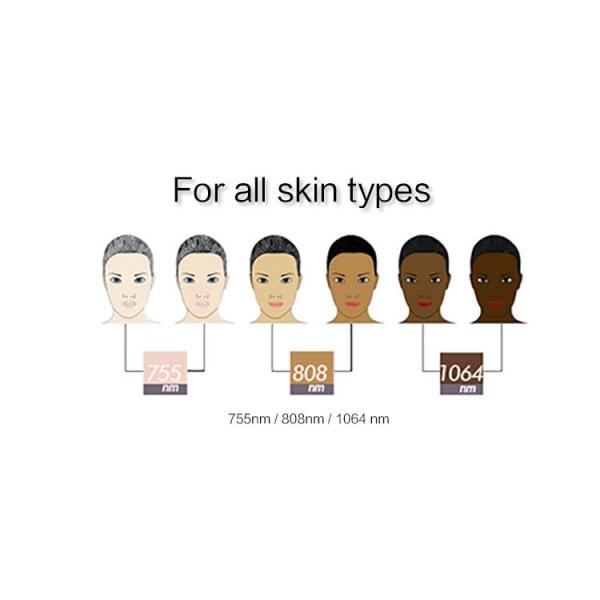 808 Máquina de depilación láser de diodo estilo profesional estacionario con enfriamiento por compresor