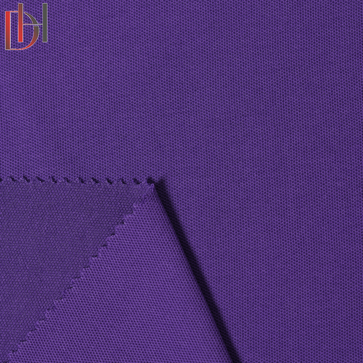 Wholesale Breathable Double Pique Fabric 63% Cotton 37% Polyester 210gsm For Garment Factories