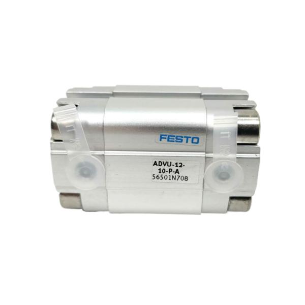 Laboratory Automation ADVU-16-30-A-P-A 156598 Festo External Thread Double-Acting Air Cylinder 16mm Bore 30mm Stroke M5 Port Magnetic Ring Compact ISO 6432