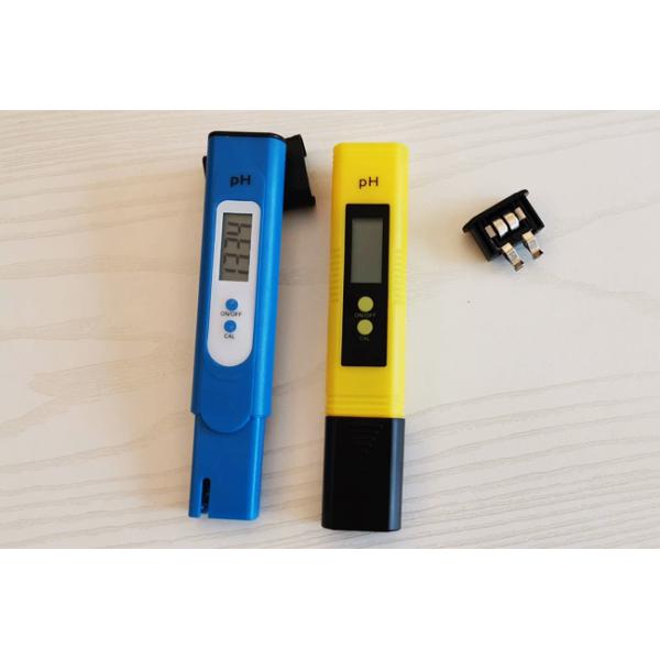 Pen Type PH Sensor 0.01 Resolution LCD Display Screen Automatic Calibration