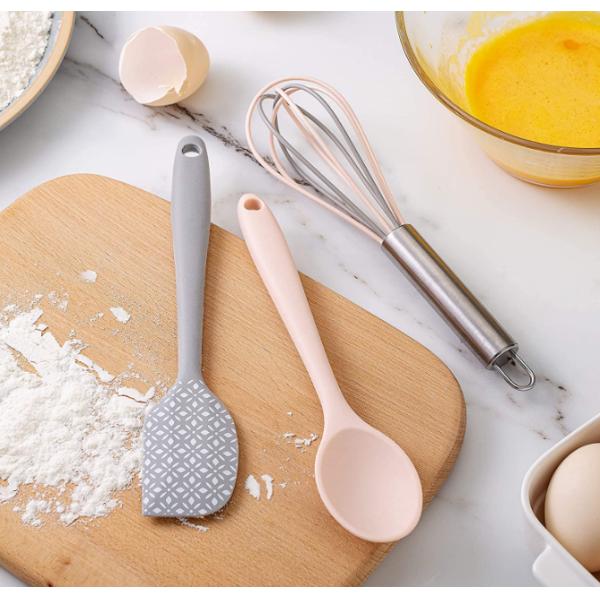 Cook With Color A Set Of 5 Mini Kitchen Utensils-Silicone Kitchen Tools