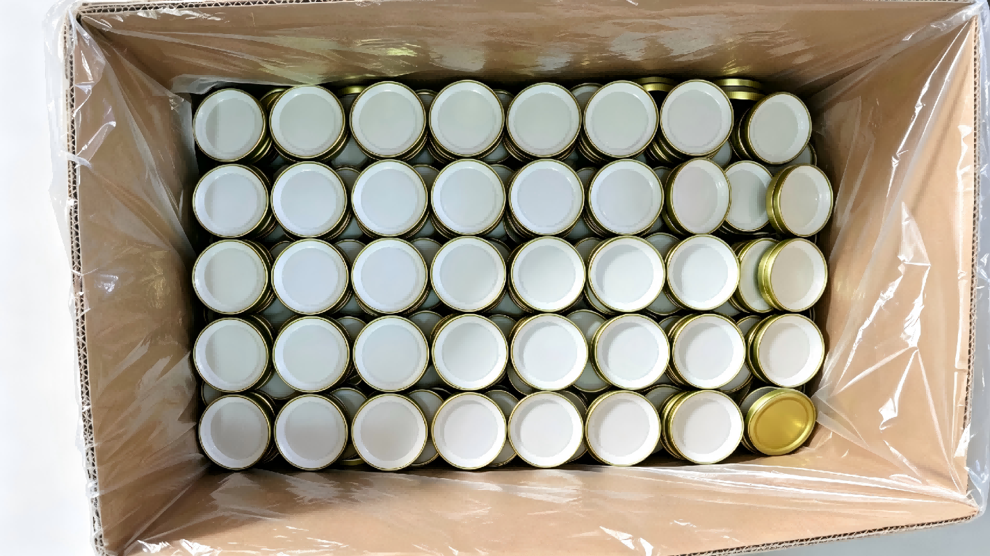 Airtight Leakproof Screw Lug Caps Custom Pantone Colors Food Glass Jars