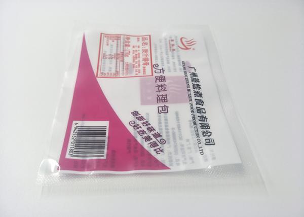 Easy to sell  Retort Pouch Packaging for Drums and spareribs,  Can Afford 121 Degree