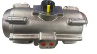 316 304 Actor pneumático de aço inoxidável válvula de esferas de 3 vias 1/4 turno