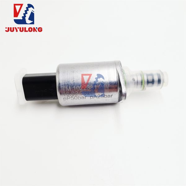 JUYULONG High Quality Proportional Solenoid Valve TM 1022381 24V for Sany Excavator Construction Machinery Parts