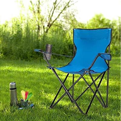 tissu pliable d'Oxford de tuyau d'acier de chaise de plage de sac à dos de 50x50x80cm avec l'accoudoir