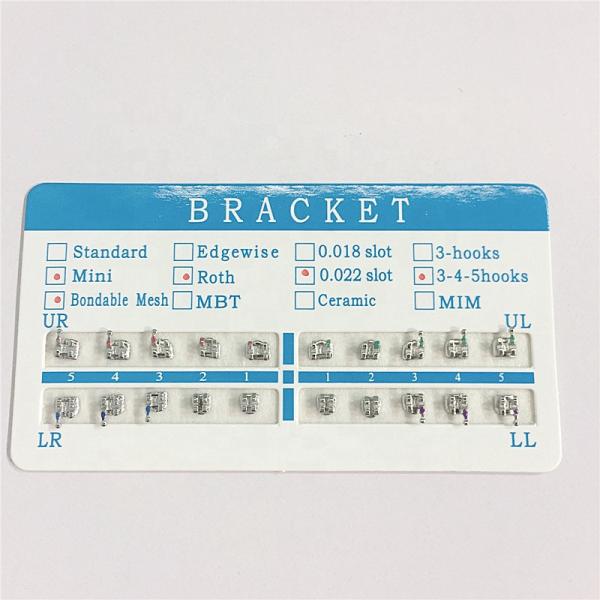 Manual Power Source Bondable Mesh MBT Bracket The Perfect Choice for Dental Treatment Roth