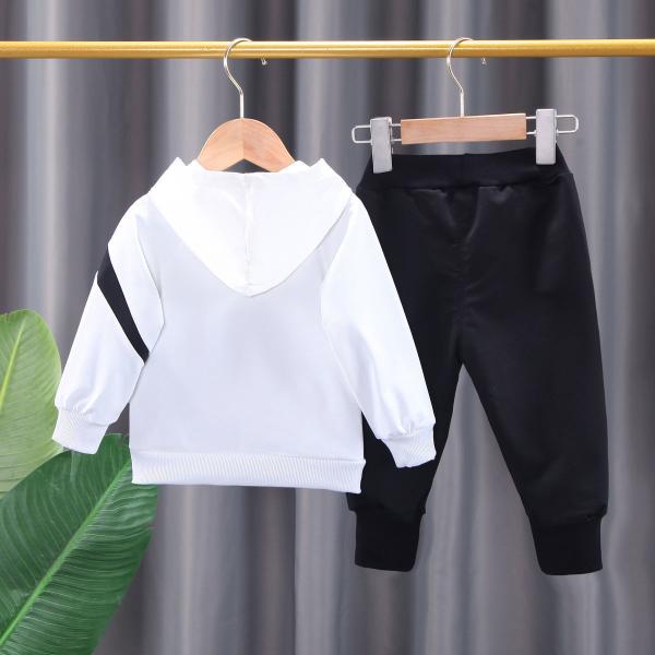 Children's Outfit Sets Toddler Baby Jacket Three Piece Handsome Clothes