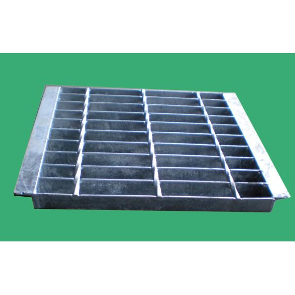 Tampa de aço do dreno do Grating da trincheira para pavimentar o passo da barra transversal de 24 - de 200mm