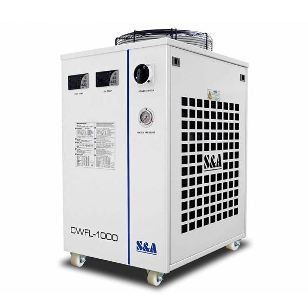 Охладитель воды частей оборудования лазера волокна S&A CWFL-1000 1000W 1KW
