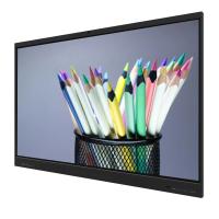 LCD Smart Board 75 pouces IFP Android 14 8+128G Caméra Mic haut-parleur Capteur lumineux Wifi infrarouge 50 points de contact Pour l'école En ligne Enseignement Bureau Zoom Teams Réunion