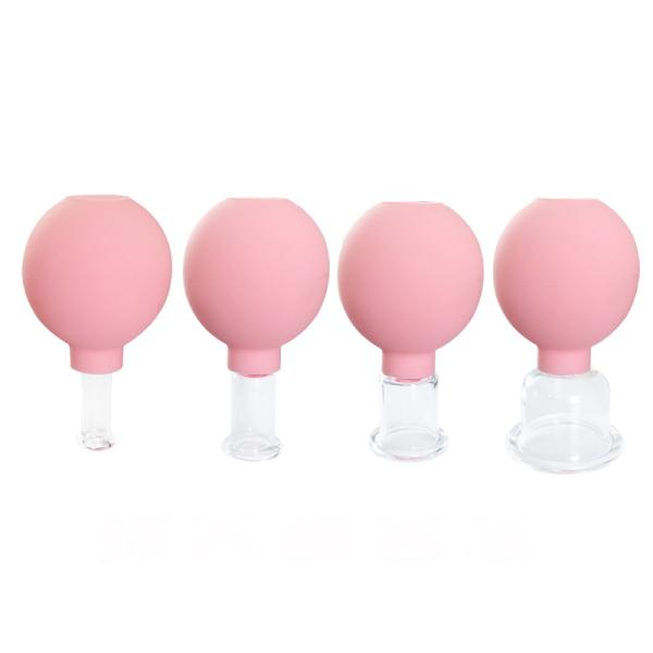 4Pcs PVC Suction Vacuum Massage Jars Vacuum Cupping Therapy Set For Health for Improved Health