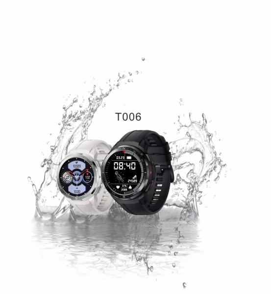relógio do perseguidor dos esportes de Smartwatch da pressão sanguínea do pixel de 1.39inch 390*390