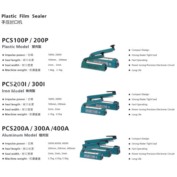 FRL200A Heavy Duty 25kg Load Capacity Continuous Band Sealer with 10mm Sealing Width for Plastic Bags