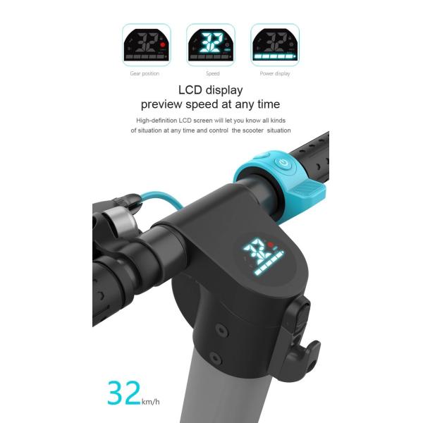 Fashion Powerful Electric Scooterr , 2 Wheel Motorized Scooter 8.5 Inch 350W