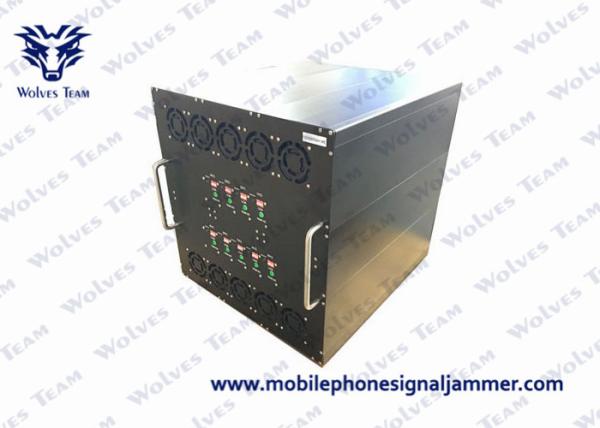 Full Frequency Bomb Signal Jammer 20 - 3000MHz Large Jamming Radius 12 Bands