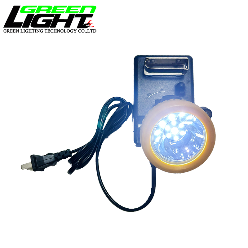 Cordless Cap Lamp Mining Helmet Cordless Safety Headlight IP67 Waterproof Super Bright LED for Industrial