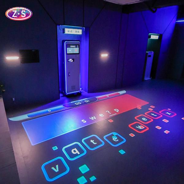 48 In 1 Mobile Sports Station Interactive Floor Game With Real Time Data