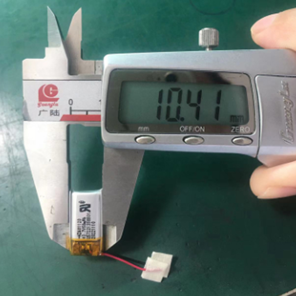 401120 3.7V 50mAh Li Polymer Rechargeable Battery for Smart Wearable Devices